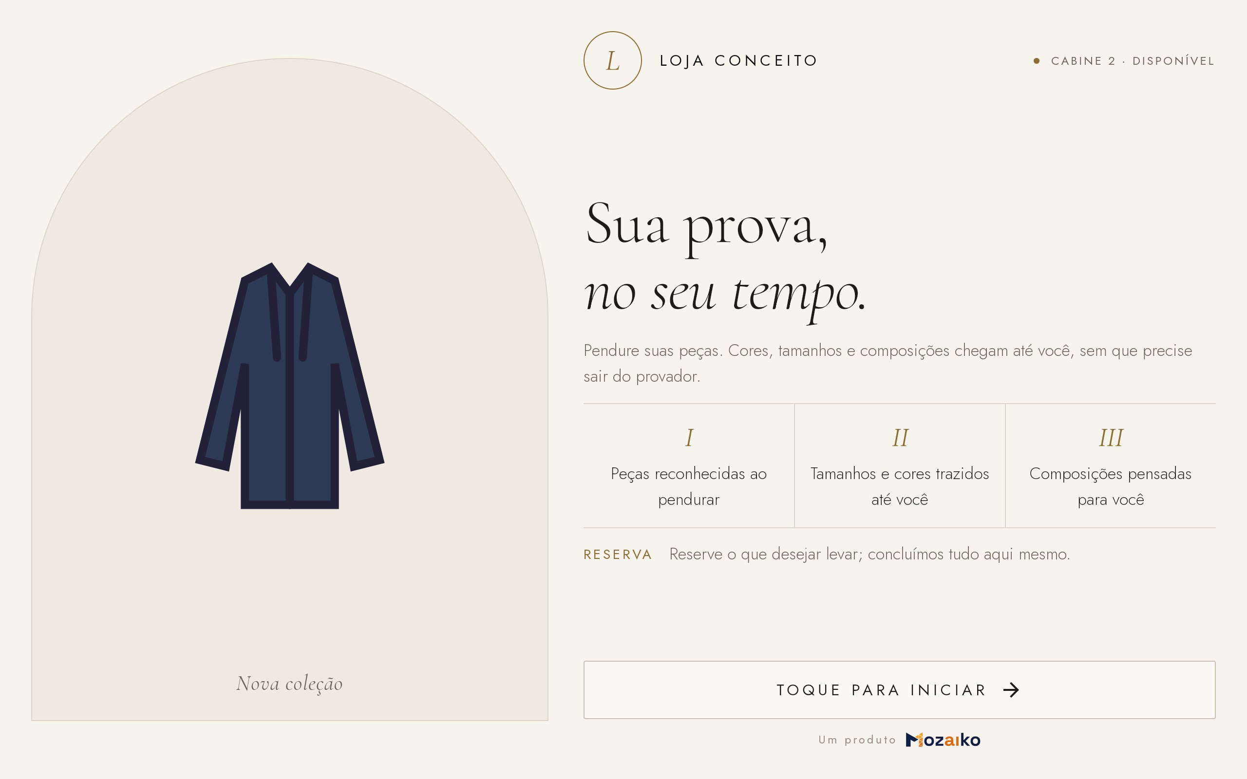 Tema Elegante: fundo escuro com detalhes dourados